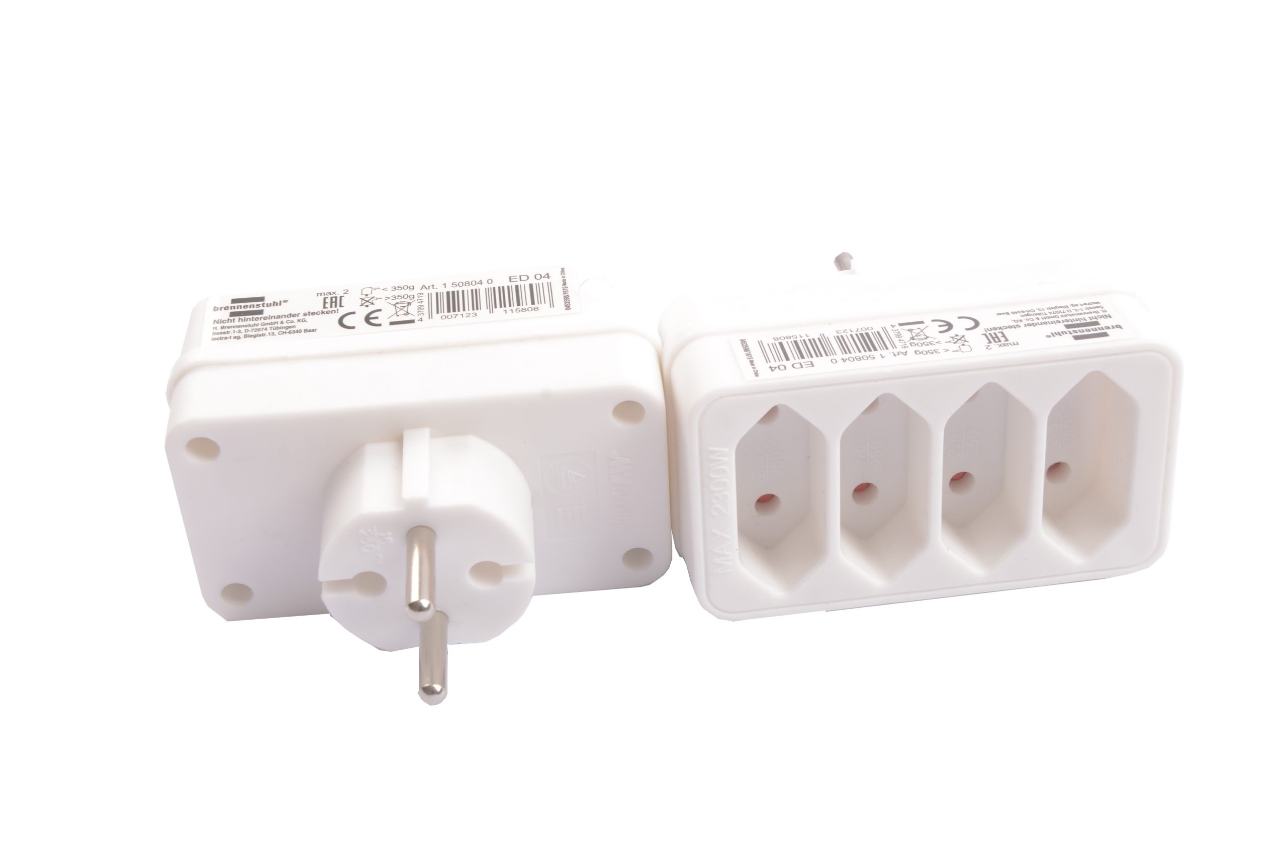 Brennenstuhl 
	
	Multi Plug Socket Adapter
	 |  Adapters & Sockets |  Electrical & Lights