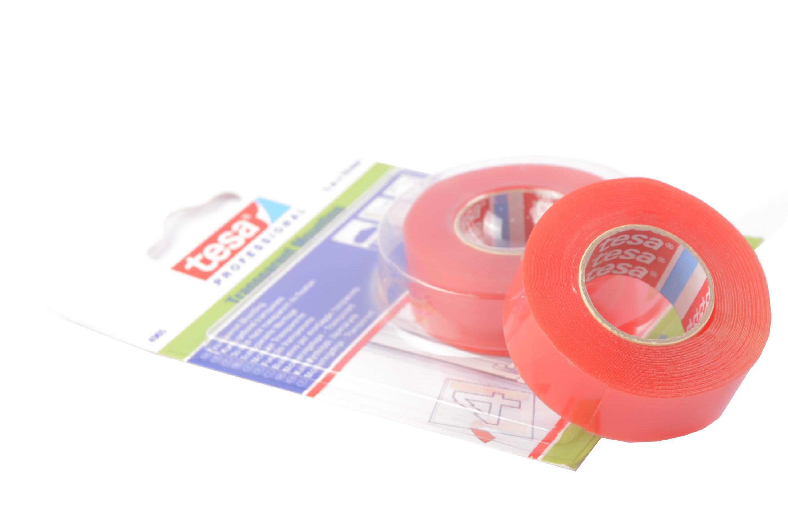 Tesa 
	
	Double Sided Tape  Transparent 19mm
	 |  Adhesive Tapes |  Adhesives