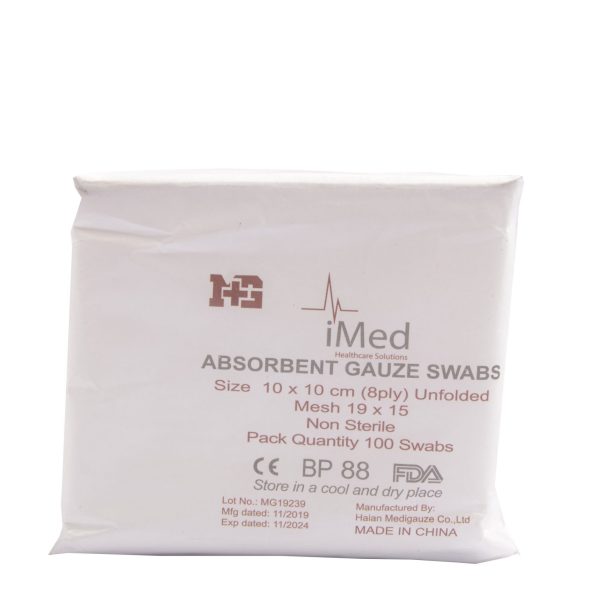 شاش طبي 10x10 سم