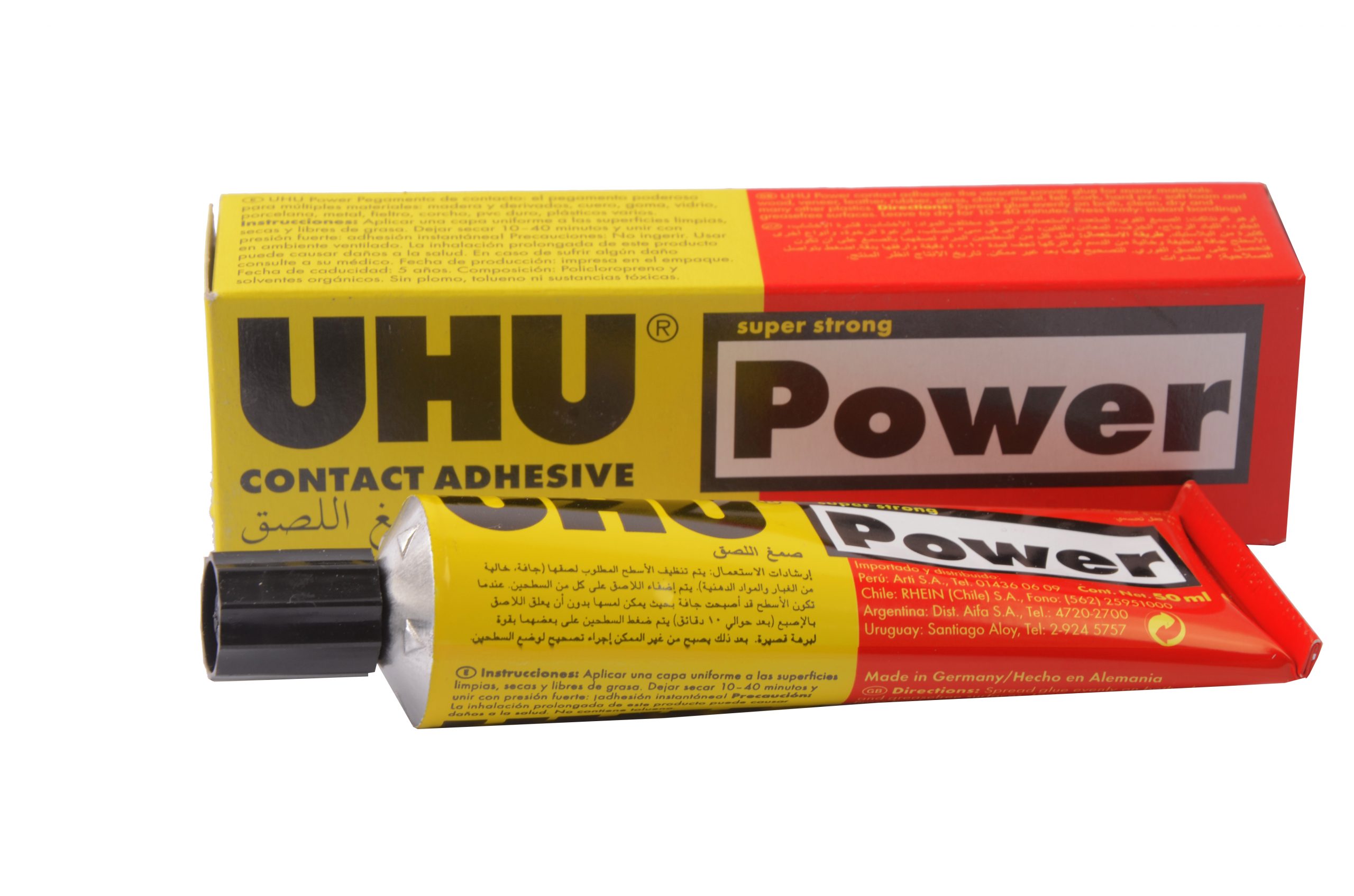 UHU 
	
	Power Contact Adhesive
	 |  General Adhesives |  Adhesives