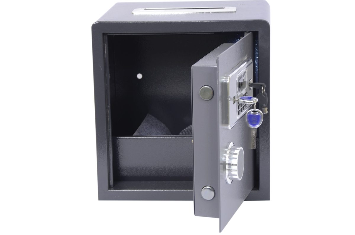 Steel Safe Small w/Drop Hole - Image 2