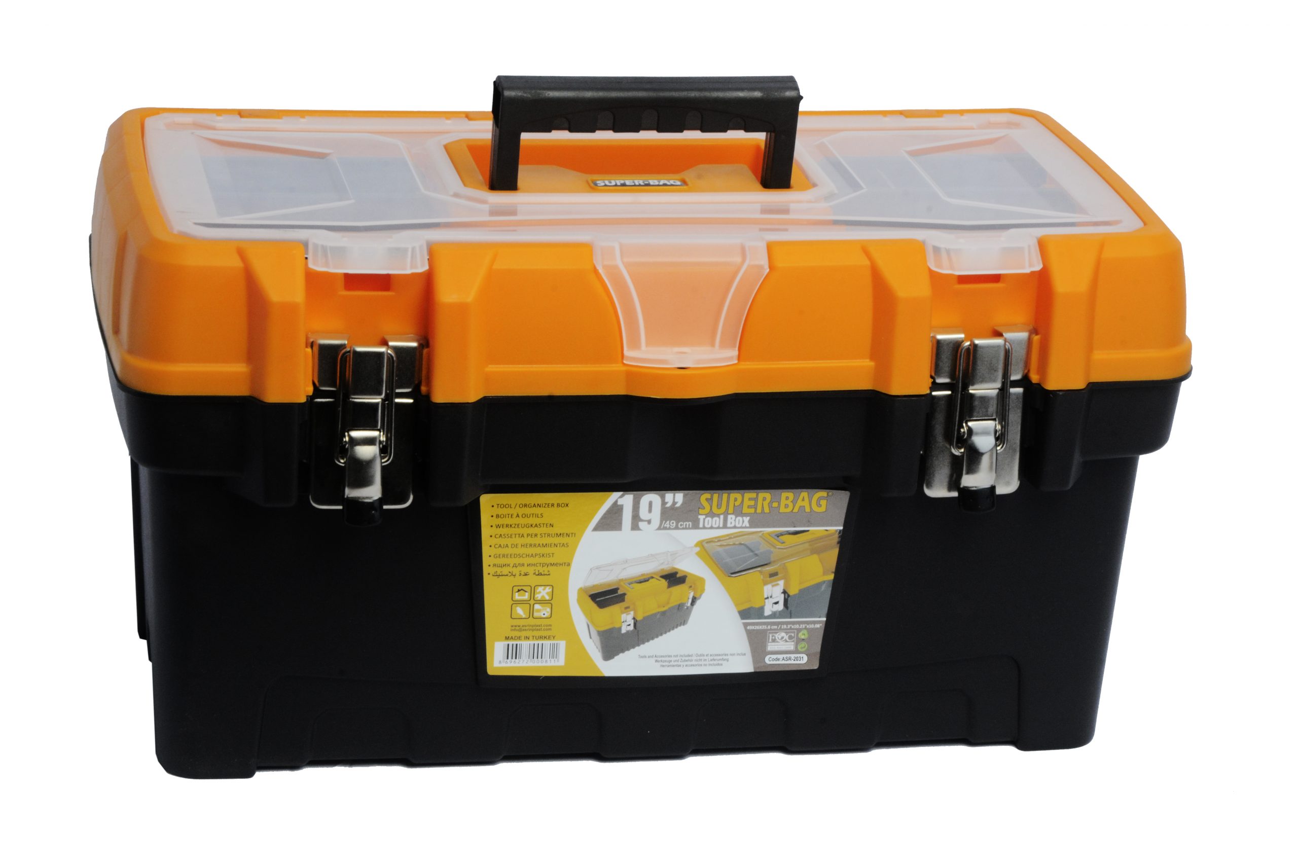 ABOX 
	
	Plastic Tool Box 19 inch
	 |  Hardware and Tools |  Hand Tools & Tools |  Tool & Screw Boxes