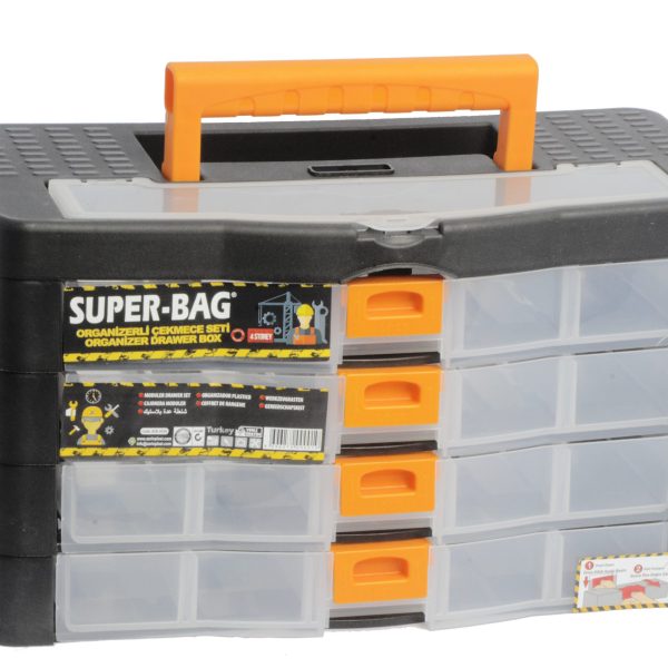 Screws Box 4 Drawers