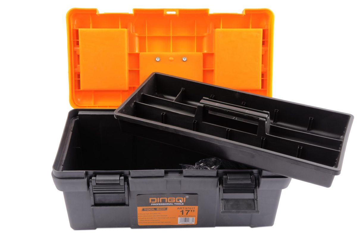 ⁦صندوق عدة بلاستيك 17 انش⁩ - الصورة ⁦2⁩