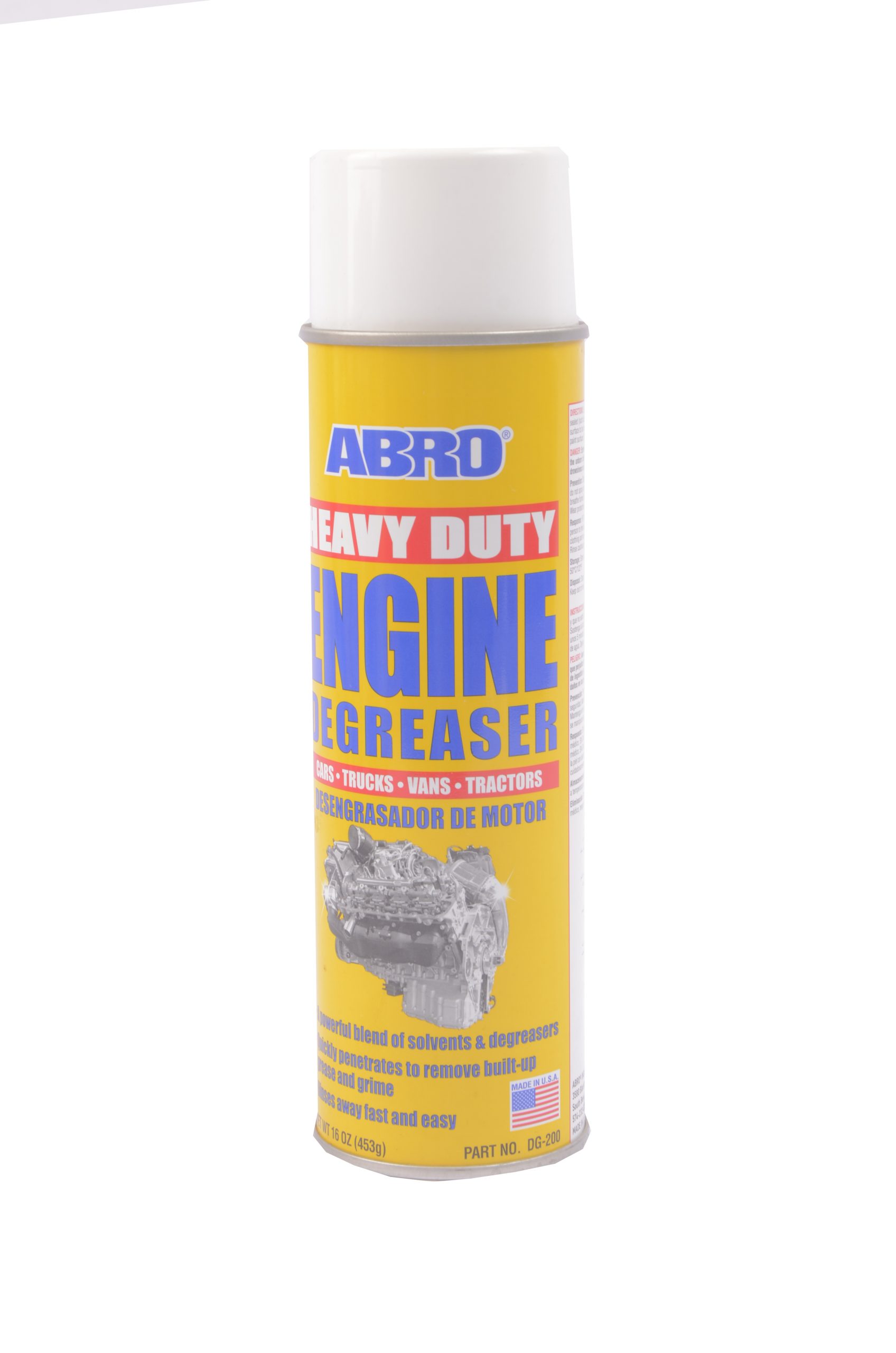 ABRO 
	
	Heavy Duty Engine Degreaser
	 |  Vehicle Cleaning |  Vehicle Supplies