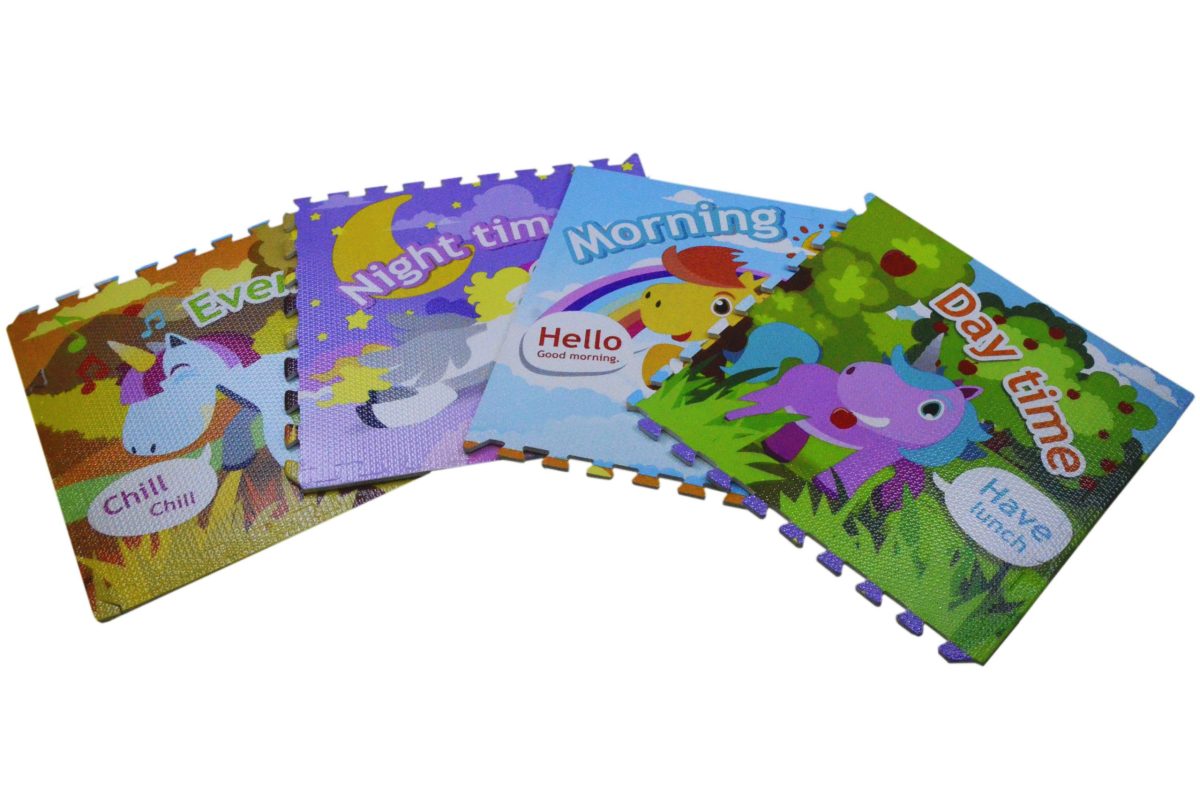 Foam Mats Set Toddlers 60*60cm