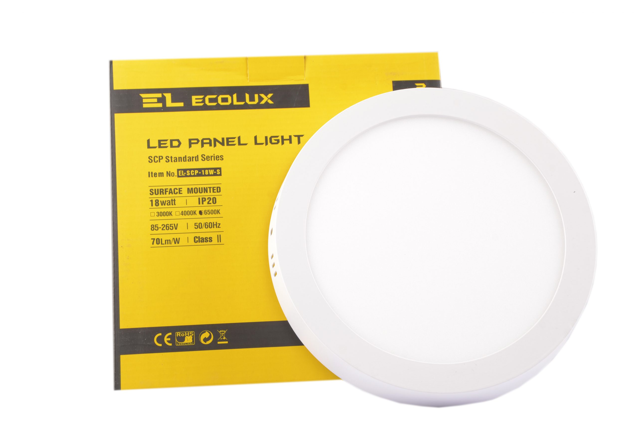 Ecolux 
	
	LED Panel Light 20cm*18 watt
	 |  Lighting |  Panel Spot Lights |  Electrical & Lights
