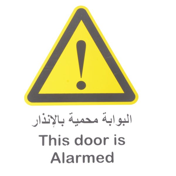 Plastic Safety Signs 20*30 Cm