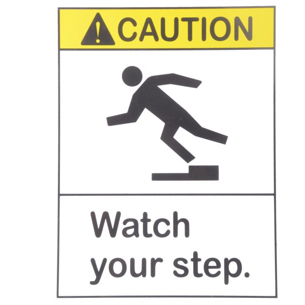 Plastic Safety Signs 20*30 Cm