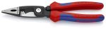 Knipex 13 82 200 | Electrical Installation Pliers | Multi-Component Handle | Black Atramentized - 200mm - Image 3
