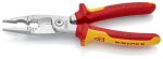Knipex 13 86 200 | VDE Electrical Installation Pliers | Multi-Component Handle | Chrome Plated - 200mm - Image 2