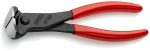 Knipex 68 01 180 | End Cutter | Coated Handle | Black Atramentized - 180mm - Image 3
