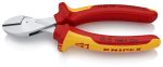 Knipex 73 06 160 | X-Cut® VDE High-Leverage Diagonal Cutter | Multi-Component Handle | Chrome Plated - 160mm - Image 5