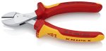 Knipex 73 06 160 | X-Cut® VDE High-Leverage Diagonal Cutter | Multi-Component Handle | Chrome Plated - 160mm - Image 4