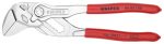 Knipex 86 03 150 | Mini Pliers Wrench - Dual Use Tool | Coated Handle | Chrome Plated - 150mm