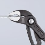 Knipex 87 01 250 | Cobra® Water Pump Pliers | Non-Slip Handle | Grey Atramentized - 250mm - Image 2