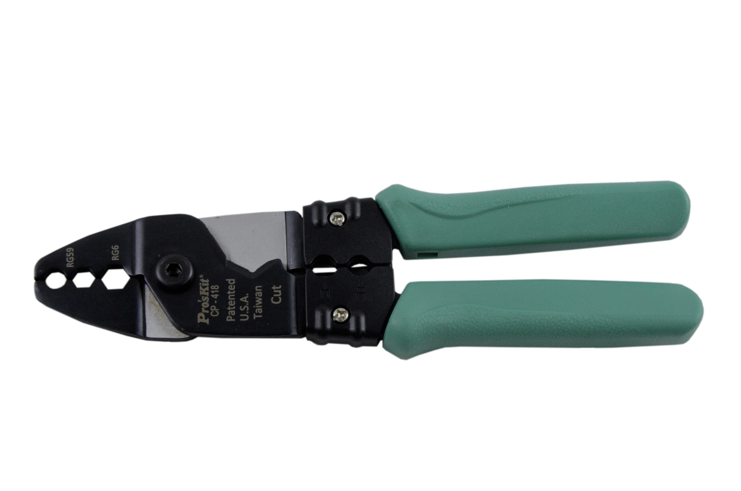 Pro'sKit 
	
	Coaxial Cable Crimper
	 |  Hardware and Tools |  Hand Tools & Tools |  Crimping Tools
