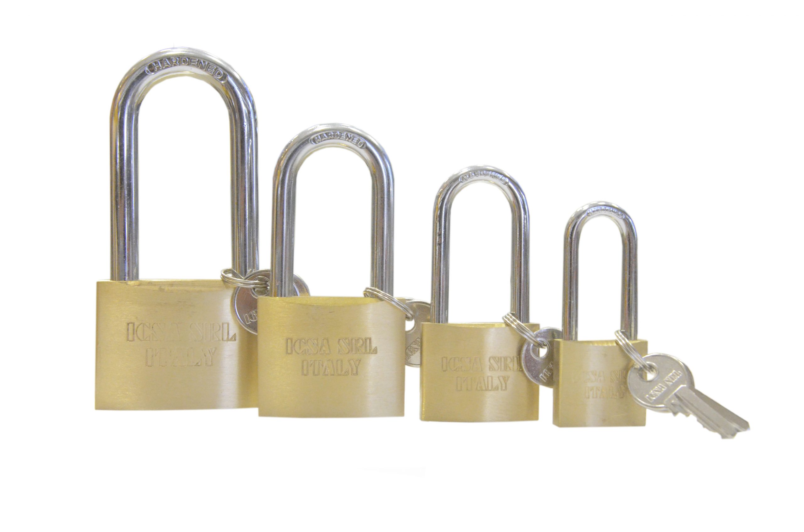 ICSA 
	
	Padlock Brass Long/Italy
	 |  Pad Locks |  Architectural Hardware