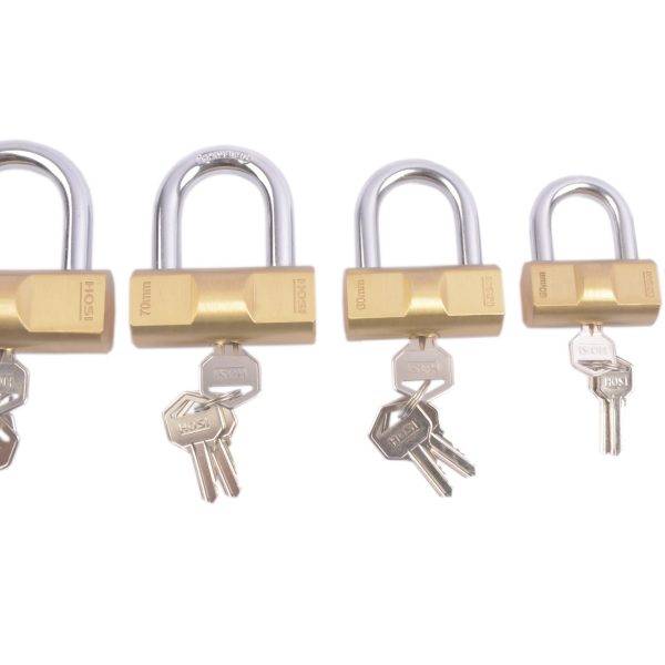 Padlock Brass Hammer Type