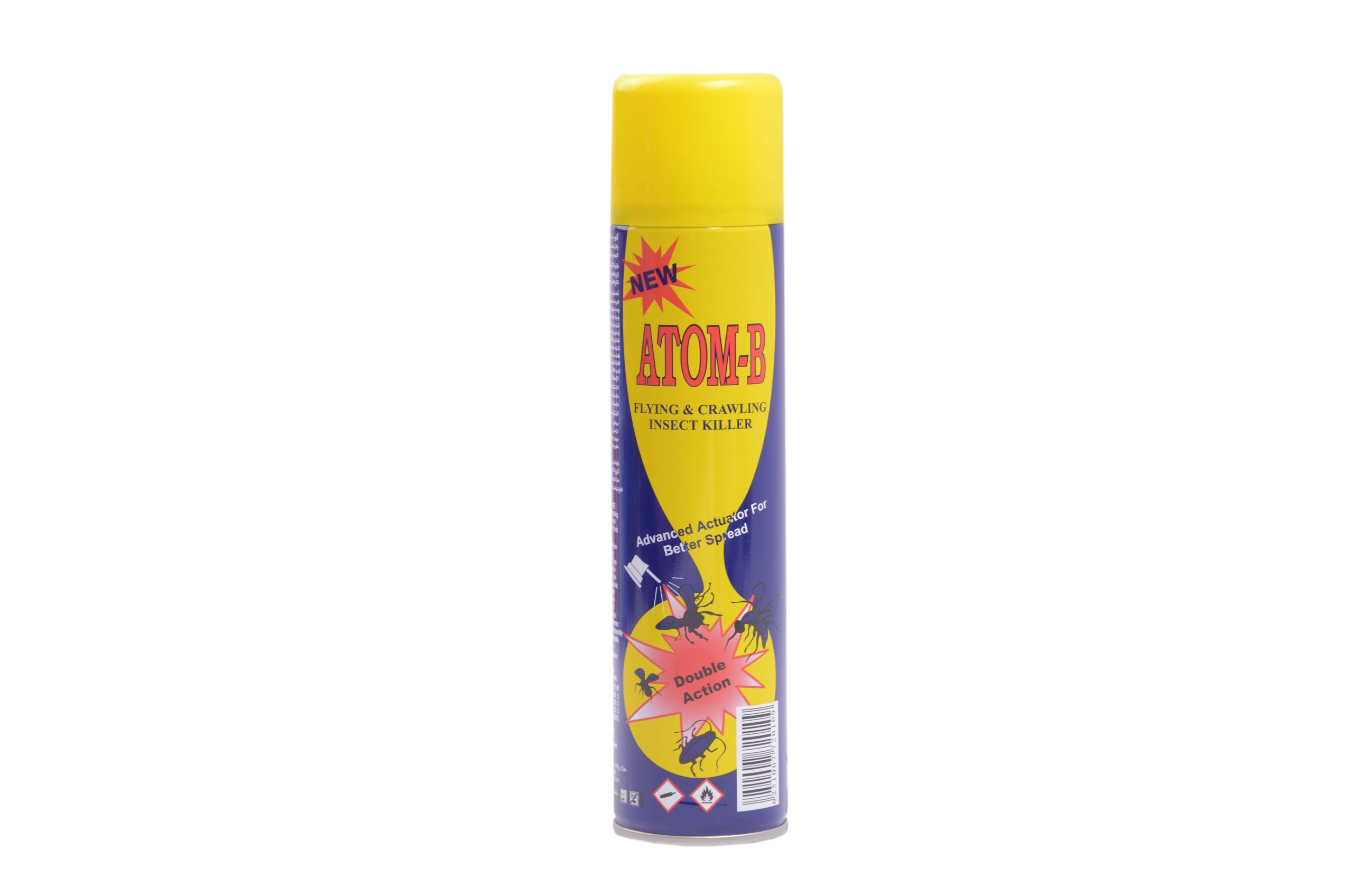 Atom B 
	
	Crawling & Flying Insects Killer/Spray
	 |  Pest Control