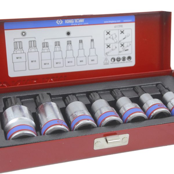 Bit Socket Set 1/2 inch