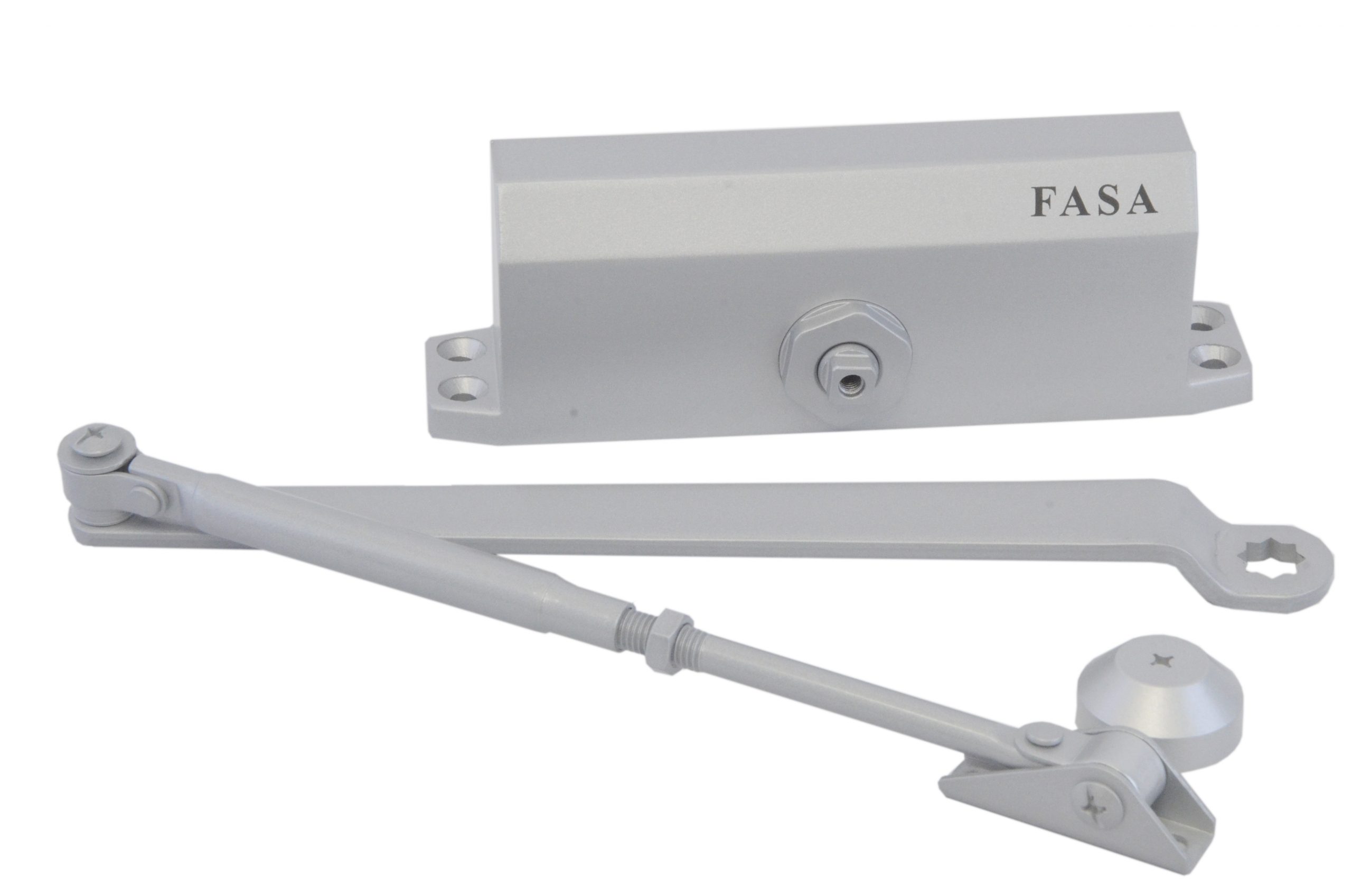 Fasa 
	
	Door Closer 40-65 Kg Silver
	 |  Door Closers |  Architectural Hardware