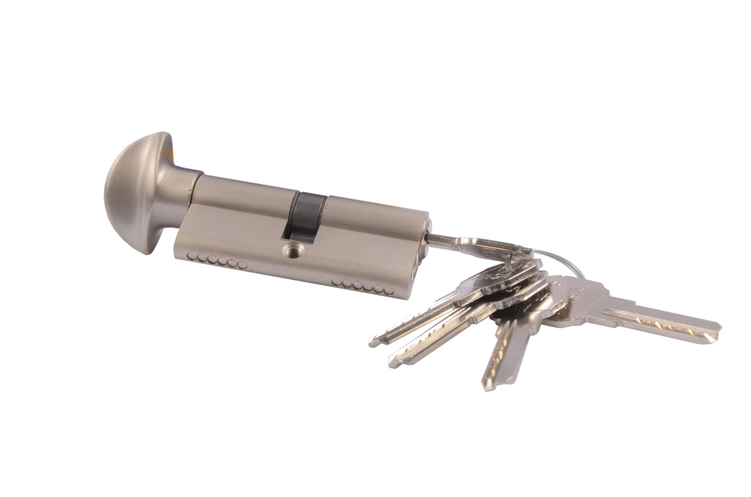 Fasa 
	
	Door Cylinder Silver w/Knob 7cm/Security Profile
	 |  Door Locks & Cylinders |  Architectural Hardware