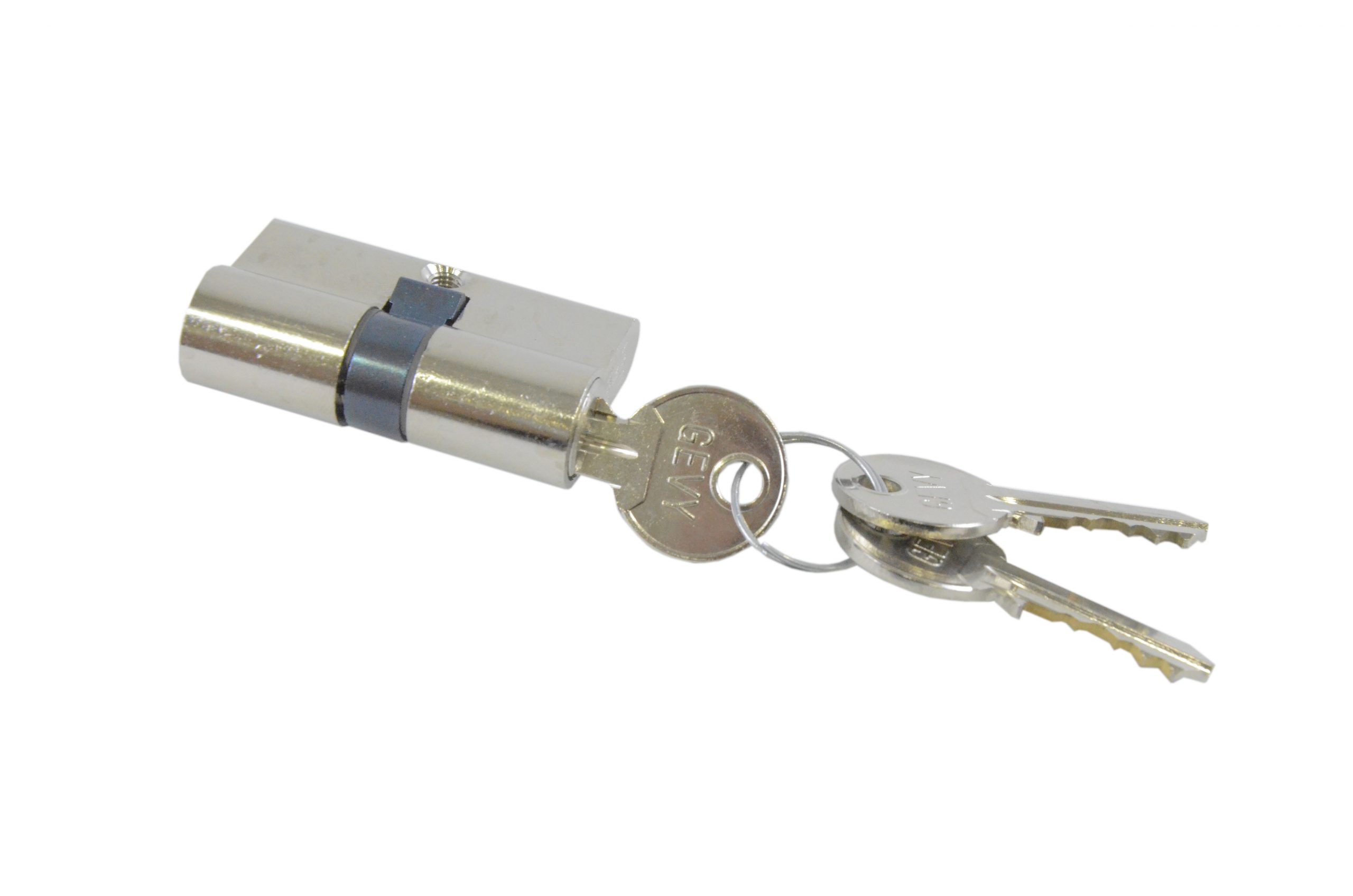 Fasa 
	
	Door Cylinder Silver 5.5cm/Regular Profile
	 |  Door Locks & Cylinders |  Architectural Hardware