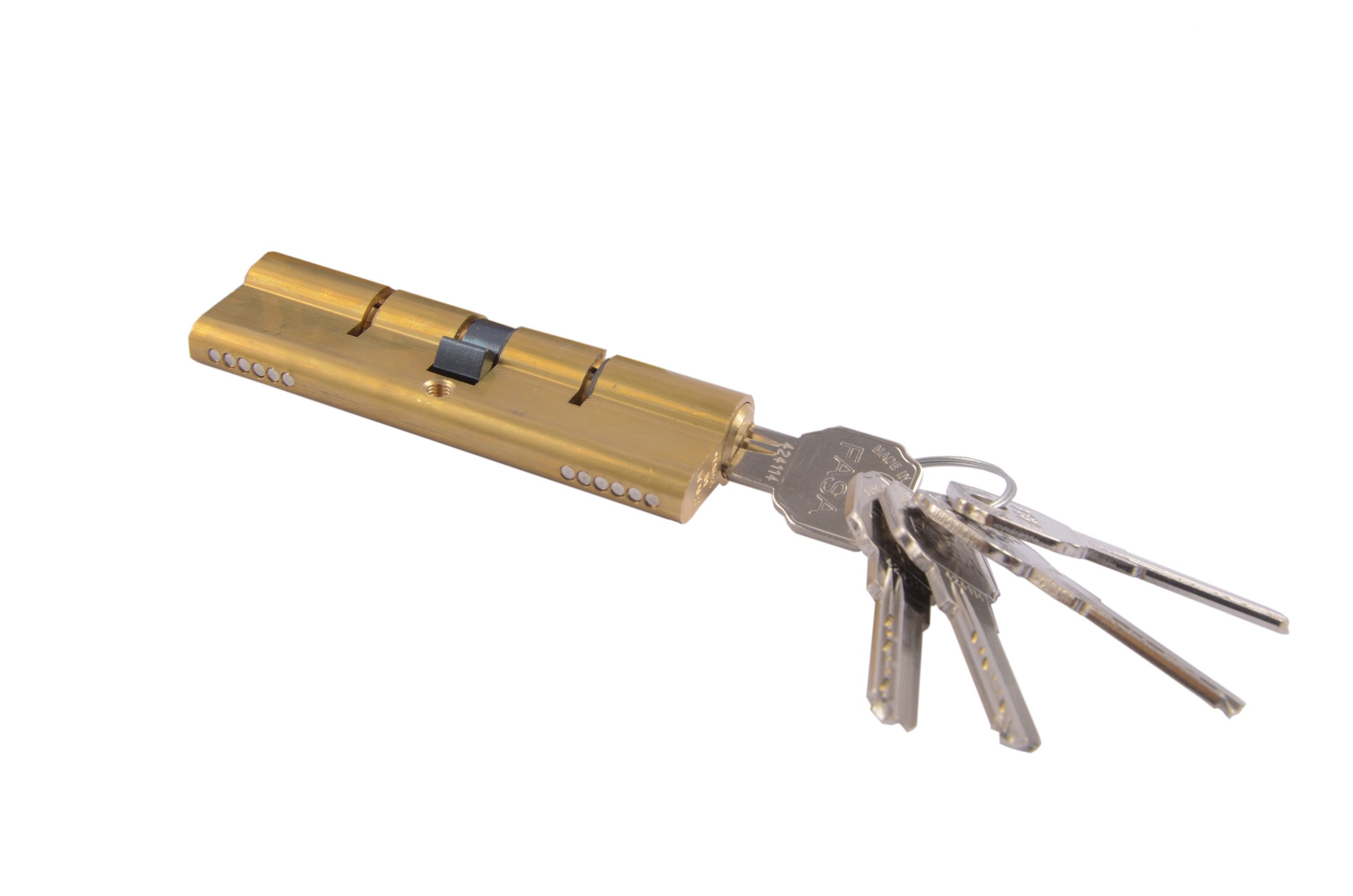 Fasa 
	
	Door Cylinder Gold 10cm/High Security Profile
	 |  Door Locks & Cylinders |  Architectural Hardware