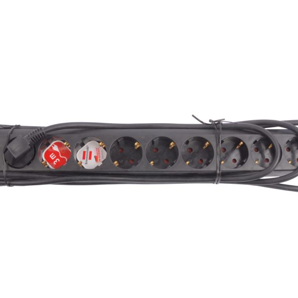 Extension Socket Schuko 10-way 3m