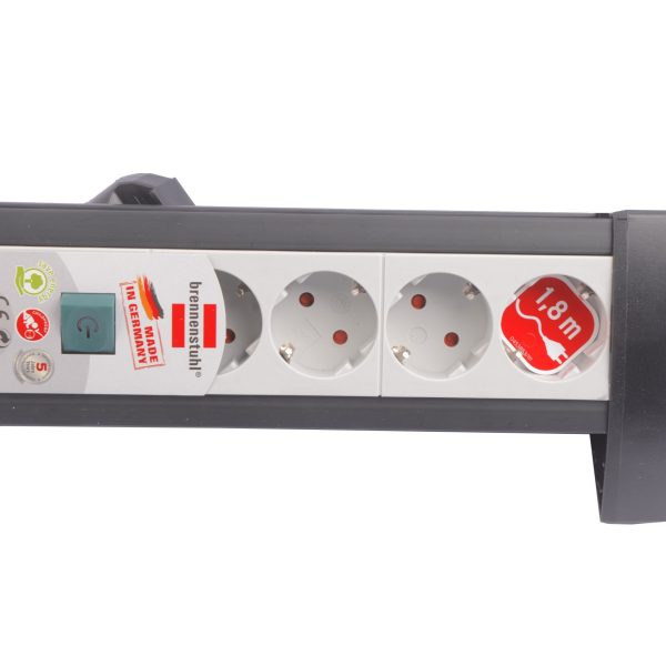 Extension Socket Schuko 4-way 1.8m