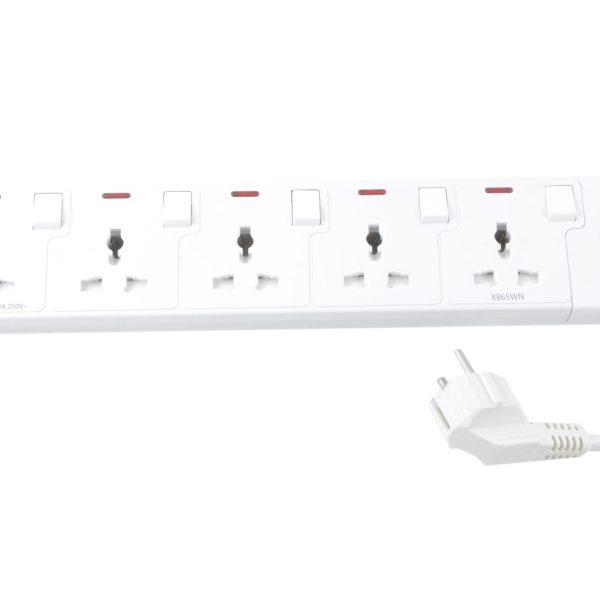 Extension Socket Universal 5-way 5m