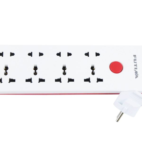 Extension Socket Universal 8-way 3m