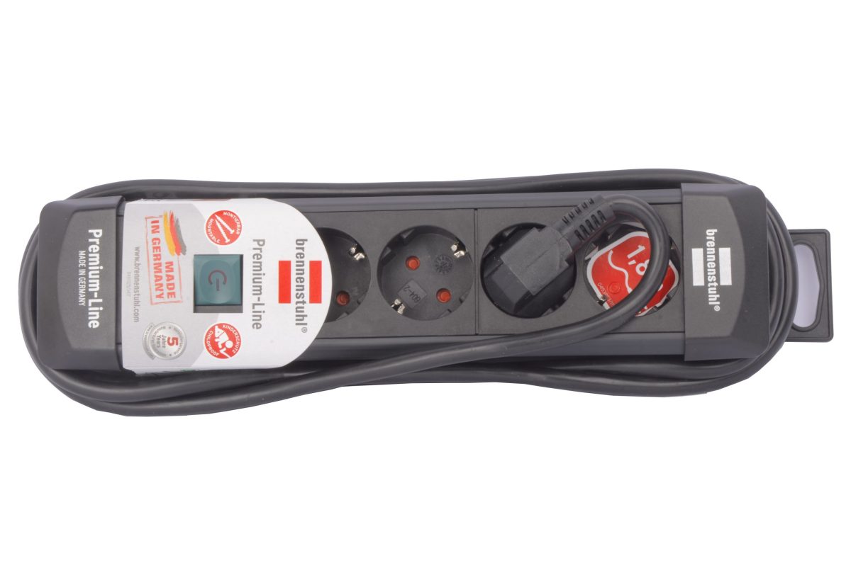 Extension Socket Schuko 4-way 1.8m - Image 2