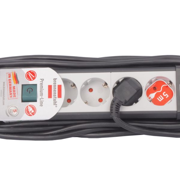 Extension Socket Schuko 4-way 5m