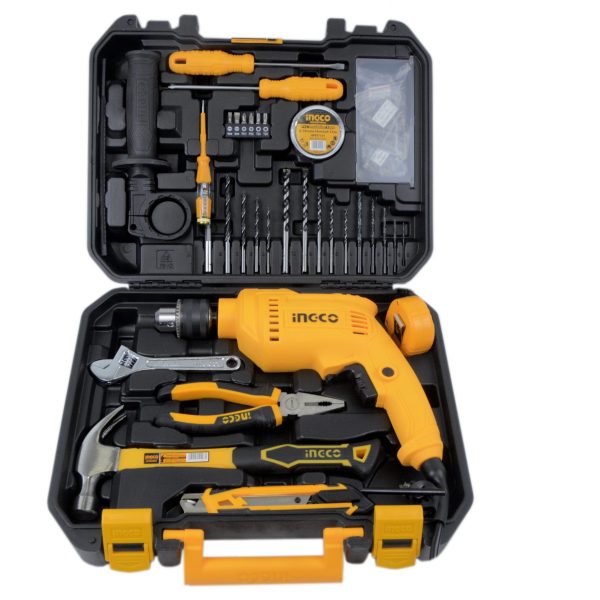 Impact Drill & Tools Set 500 watt/111 pcs