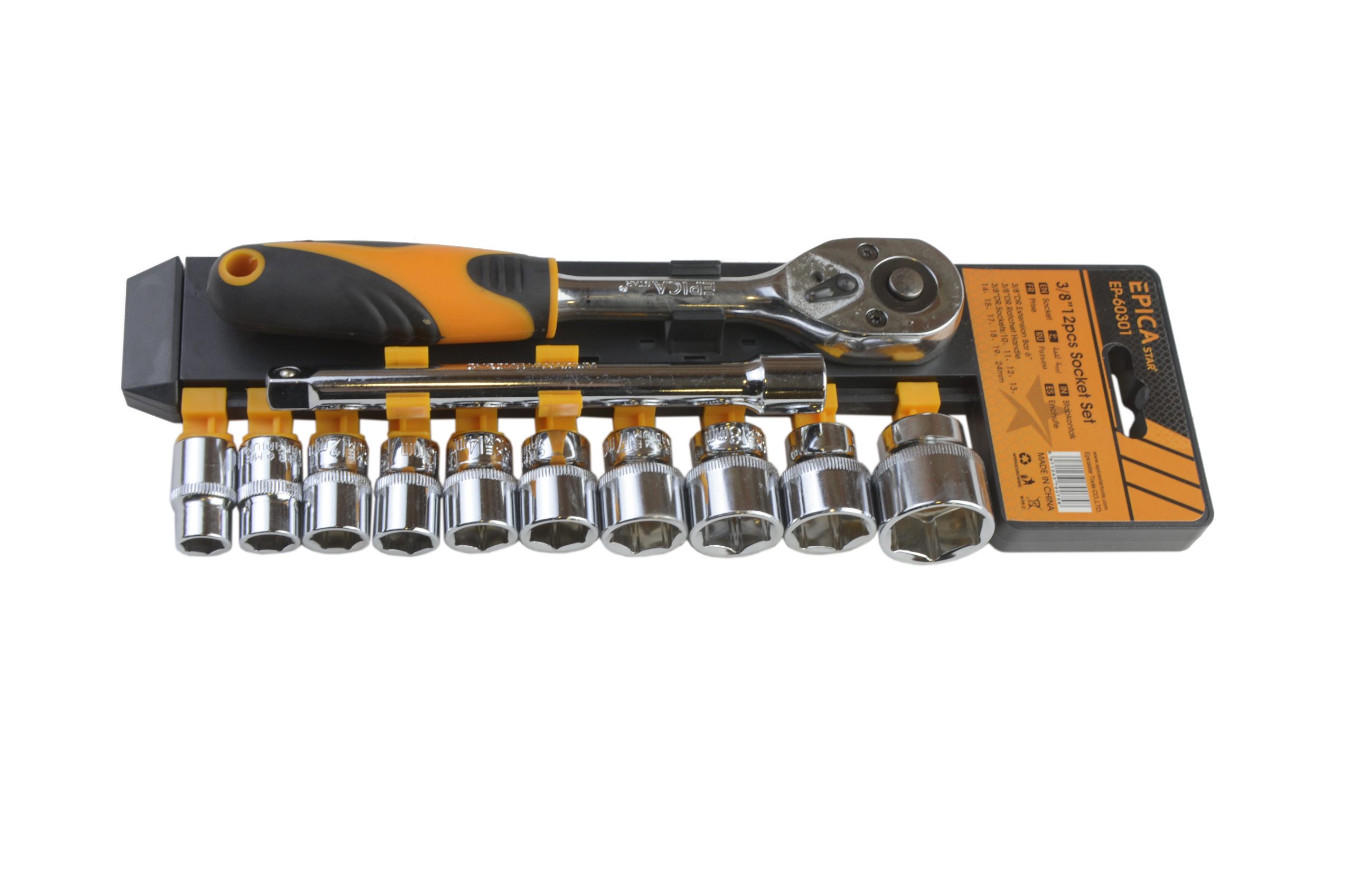 Epica 
	
	Socket Set 3/8 inch
	 |  Hardware and Tools |  Hand Tools & Tools |  Sockets & Wrenches