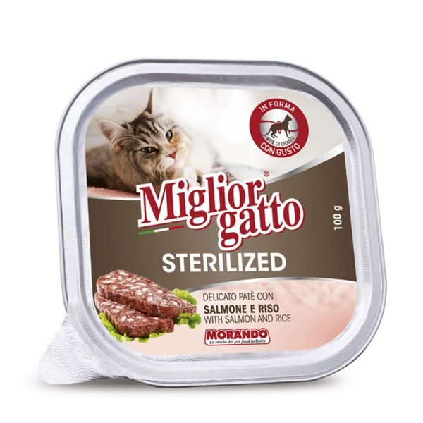 Sterilized Pate w/Salmon&Rice