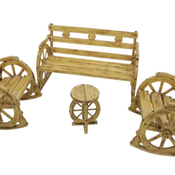 Outdoor Seating Set Wooden