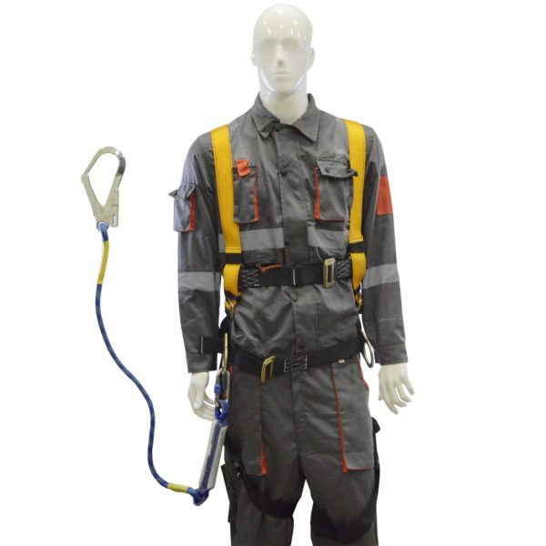 Safety Harness w/Absorber One Hook Rope