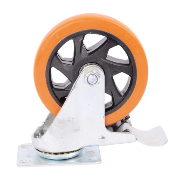 Wheel with Base 5 inch with Brake