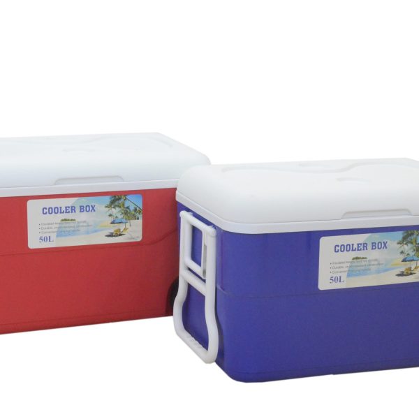 Cooler/Ice Box w/Wheels 50 Liter