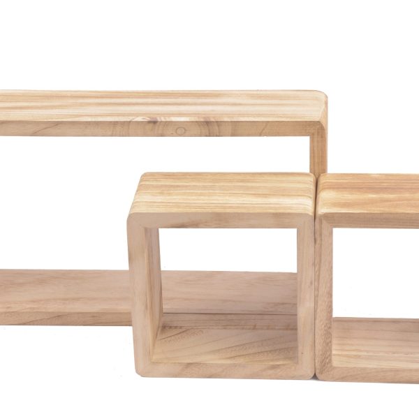 Wooden Shelves Set