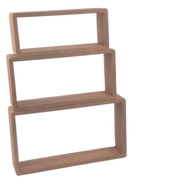 Wooden Shelves Set