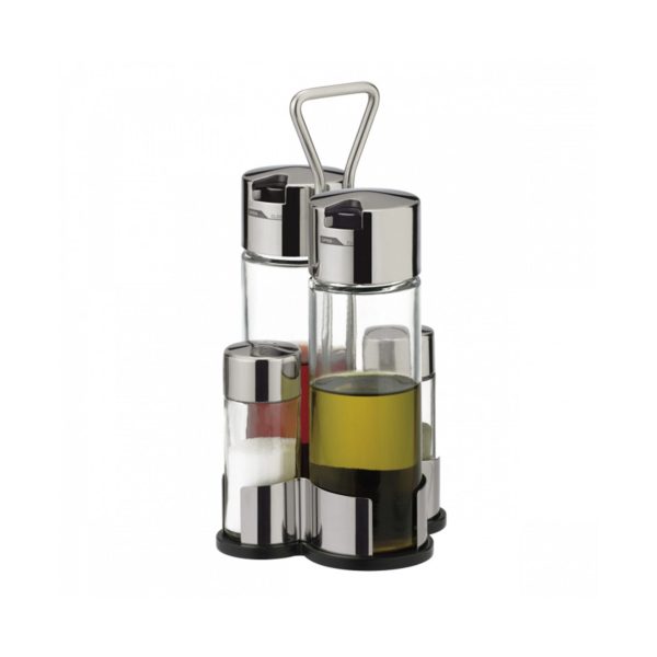 طقم زيت/خل/ملح/فلفل