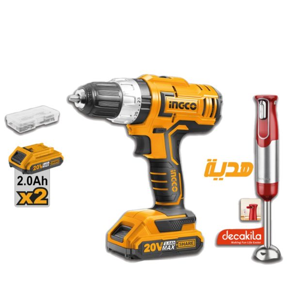 Cordless Drill 20V & Hand Blender