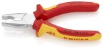 Knipex 03 06 160 | VDE Combination Pliers | Multi-Component Handle | Chrome Plated - 160mm - Image 3