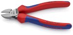 Knipex 70 02 180 | Diagonal Cutter | Multi-Component Handle | Black Atramentized - 180mm - Image 2