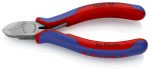 Knipex 72 02 125 | Diagonal Cutting Plier For Plastic | Multi-Component Handle | Polished – 125mm - Image 3