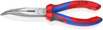 Knipex 26 22 200 | Snipe Nose Side-Cutting (Stork Beak) Bent Pliers | Multi-Component Handle | Black Atramentized - 200mm - Image 7